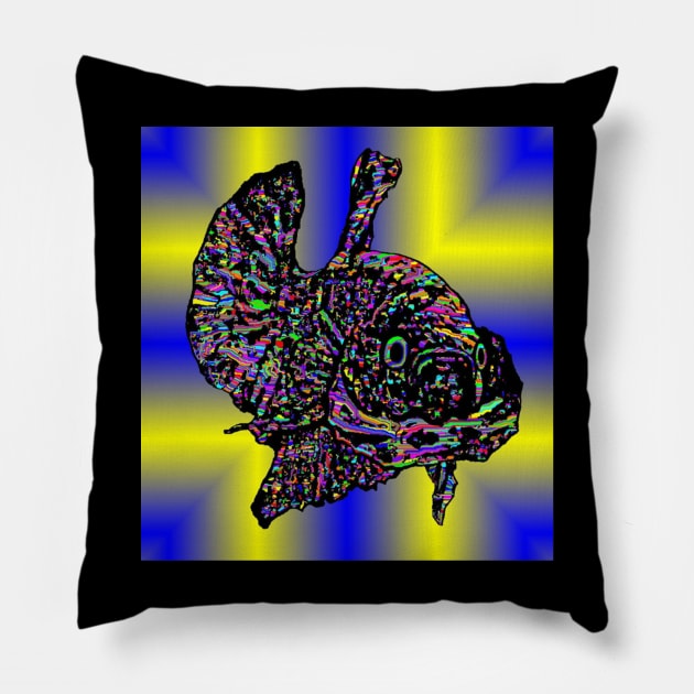 Plasma Flaring Pillow by bettadelic