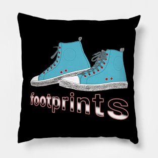 footprints Pillow