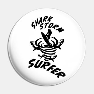 Shark Storm Surfer. Pin