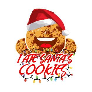 Funny Christmas  I Ate Santa´s Cookies T-Shirt