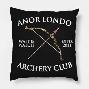 ANOR LONDO  ARCHERY CLUB Pillow
