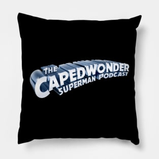 CapedWonder Podcast logo 3 Pillow