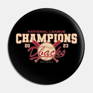 Dbacks - NL Champions 2023 Pin