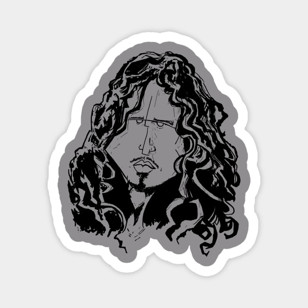 Chris Cornell Magnet by alllk