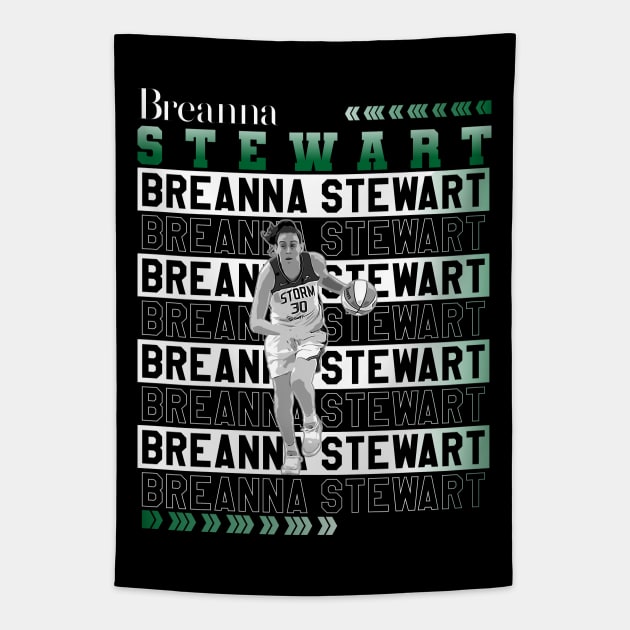 Breanna stewart // New York Liberty Tapestry by Aloenalone