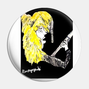 Joe Elliott Def Leppard Pin