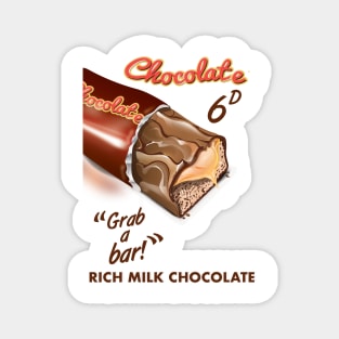 Chocolate Commercial Magnet