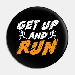 Running Quote - Marathon Pin