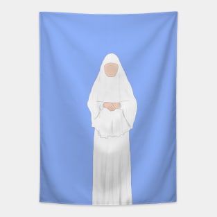 Women Hajj Hand Drawn Tapestry