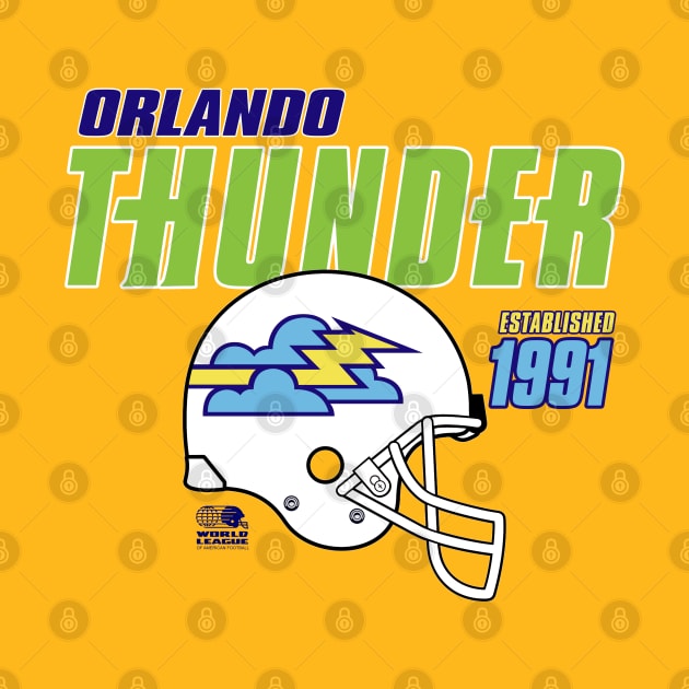 Orlando Thunder Helmet by Tee Arcade