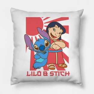 Lilo & Stich Retro Japanese Pillow