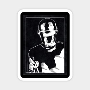 GORT - The Day the Earth Stood Still (Black and White) Magnet