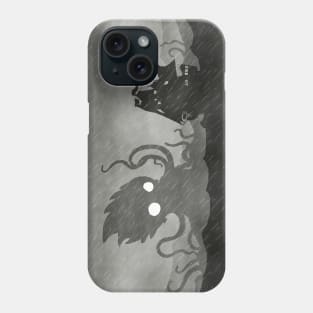 Rainy Ship & Kraken Phone Case