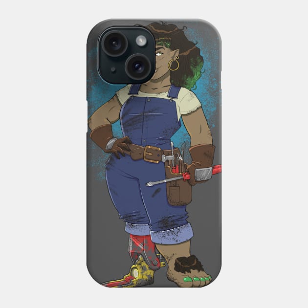 Olive Oddleaf Phone Case by artofbartlett