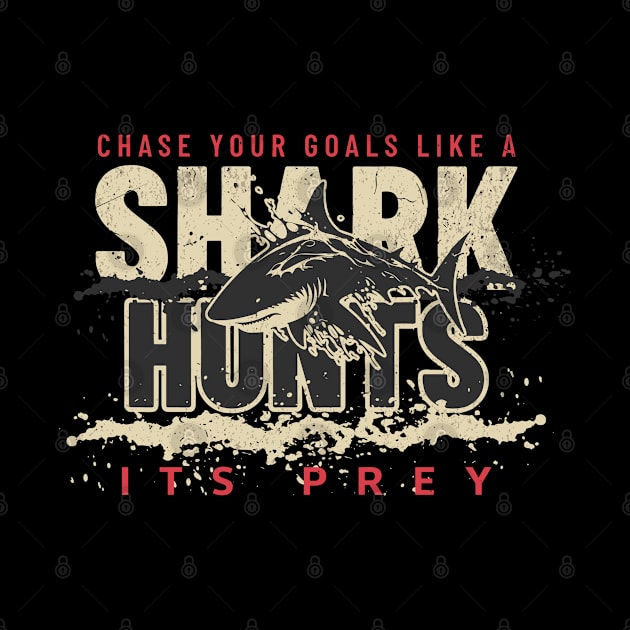 Shark Hunts by Gorosei_Paint