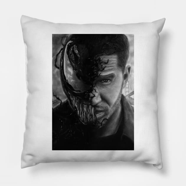 Tom Hardy Pillow by asa7ur