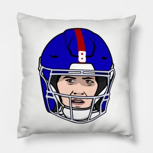 Scared jones Pillow