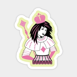 Queen of Diamonds Magnet