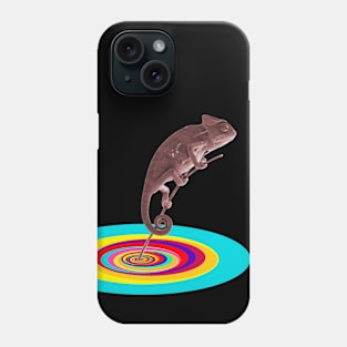 Psychedelic Chameleon Phone Case