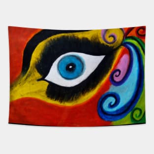 Krishna Eye Tapestry