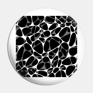 Monochrome pebble mix Pin