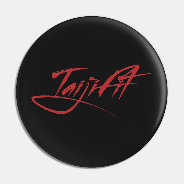 Taijifit Script Tee Pin by TaijiFit