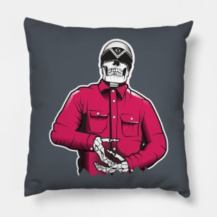 Vato Loco Skull Pillow