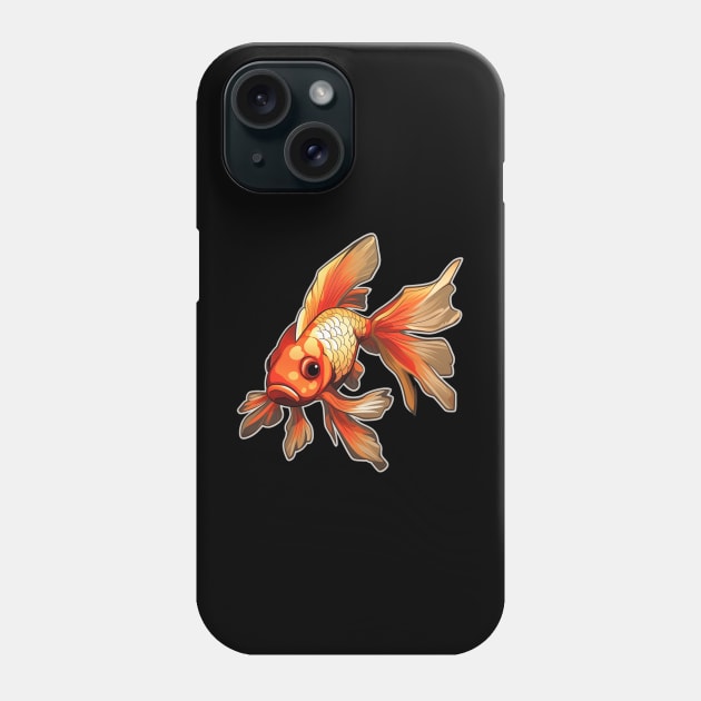 Goldfish Lovers Cute Goldfish Phone Case by fromherotozero