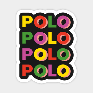 Multicolour Polo Shirt Magnet