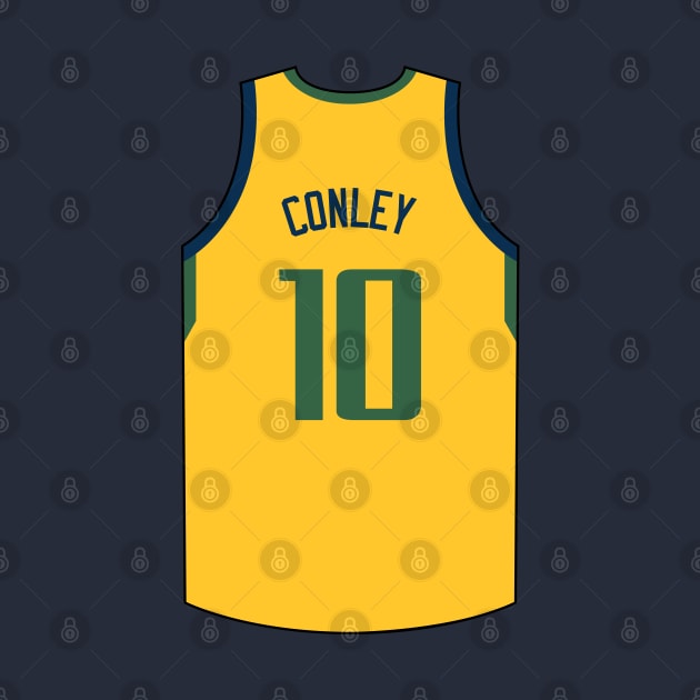 Mike Conley Utah Jersey Qiangy by qiangdade