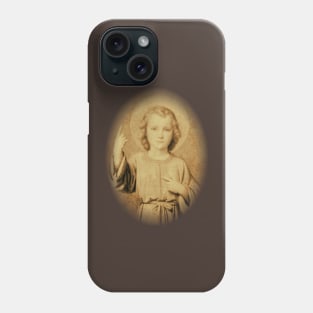 Child Jesus According to the Visions of St Therese of Lisieux Phone Case