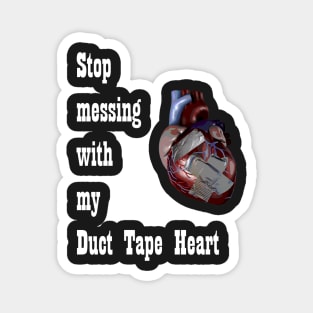 Barenaked Ladies - Duct Tape Heart - light text Magnet