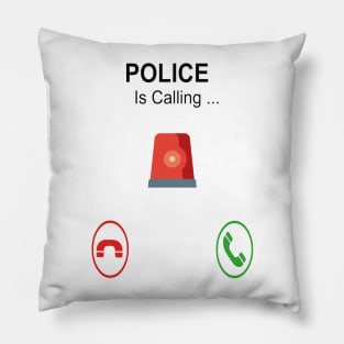 POLICE CALL Pillow