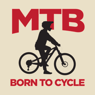 MTB Born to Cycle T-Shirt