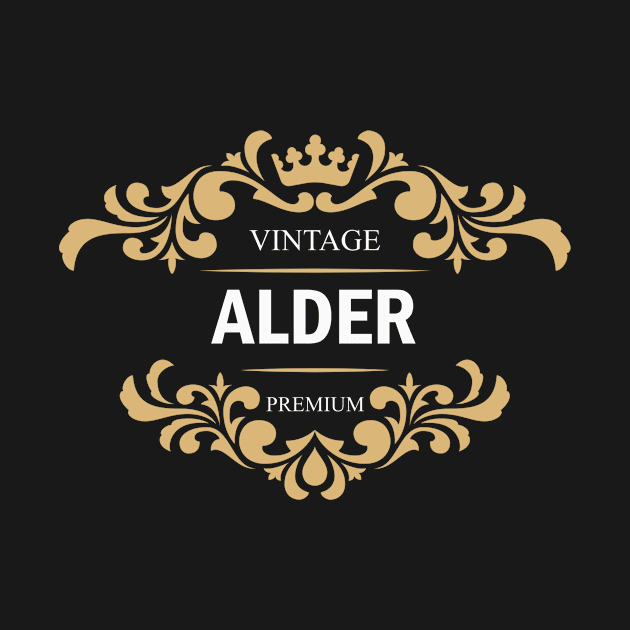 Alder Name by Rizaldiuk