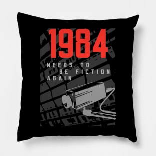 1984 Fiction clean Pillow