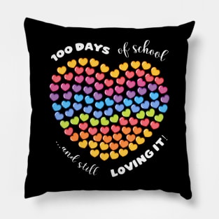 100 Days Of School Celebrate 100th Day Of School Boys Girls Pillow