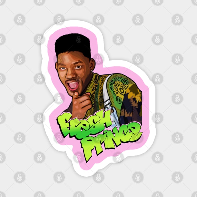 The Fresh prince Of Bel air Magnet by Cika Ciki