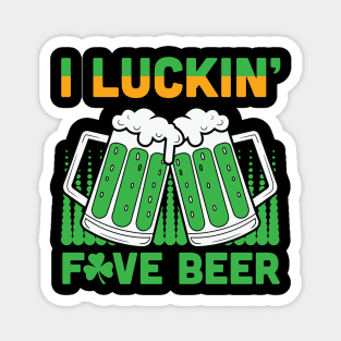 Lucky Vibes: Celebrate St. Patrick’s Day in Style Magnet