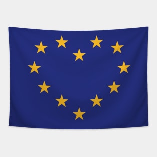 Europe Heart Tapestry