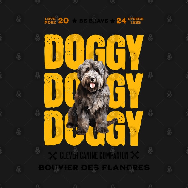 Doggy Bouvier des Flandres by DavidBriotArt