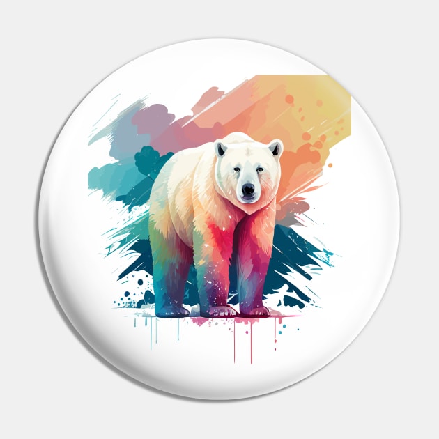 Polar Bear Pin by JH Mart