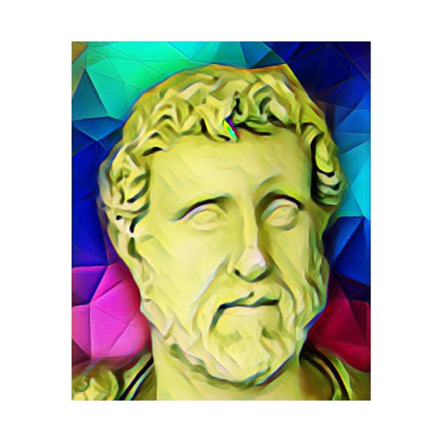 Appian of Alexandria Colourful Portrait | Appian of Alexandria Artwork 7 by JustLit