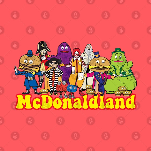 McDonaldland by Chewbaccadoll