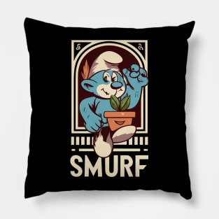 Smurf Cat - Blue Smurf Pillow