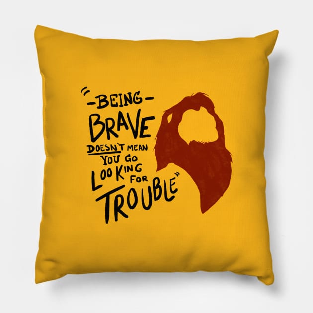 The Lion King Pillow by Courtneychurmsdesigns