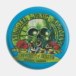 Summer Music Harvest 1978 Pin