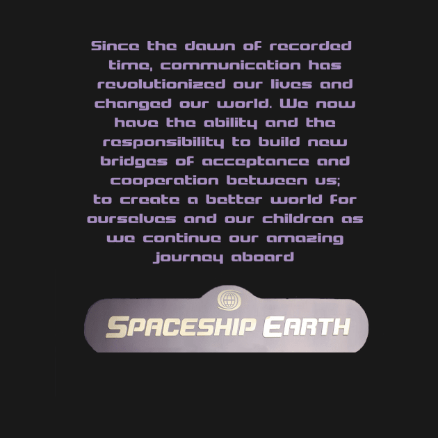 Spaceship Earth - Irons' Final Words by MouseRantsStore