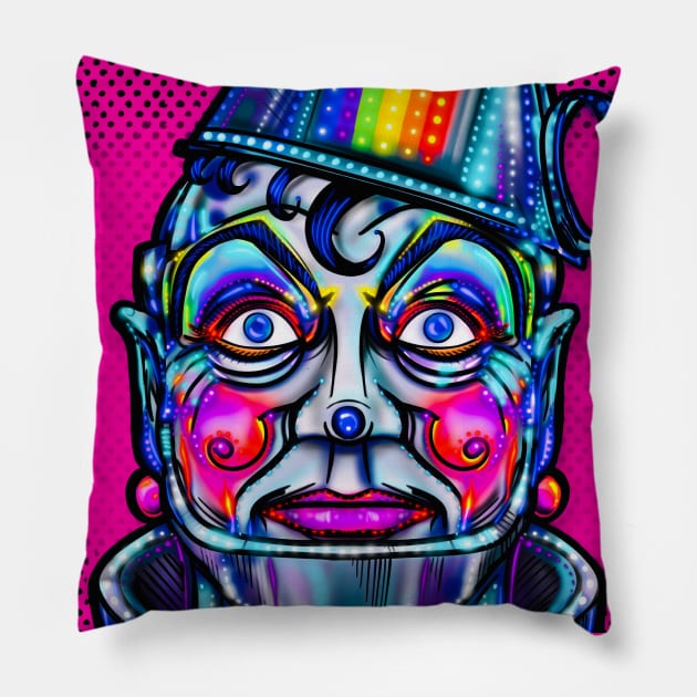 Tin Man Pillow by MWILLI