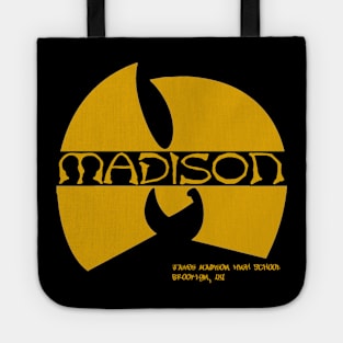 James Madison High School Brooklyn New York logo Tote